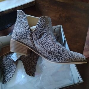 CORKY'S LEOPARD PRINT BOOTIE